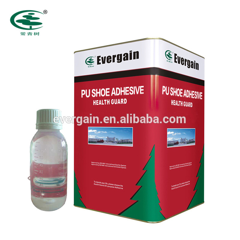 Evergain pu resins shoe adhesive shoe repair glue footwear Polyurethane adhesive for shoe making