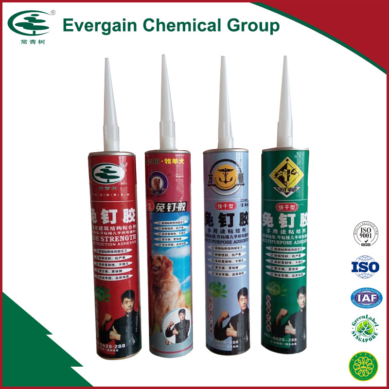 Nail Free Adhesive evergain Adhesive glue for Fixing Door Frame for Mirror Hardware Mounting Outdoor no need Nails glue adhesive