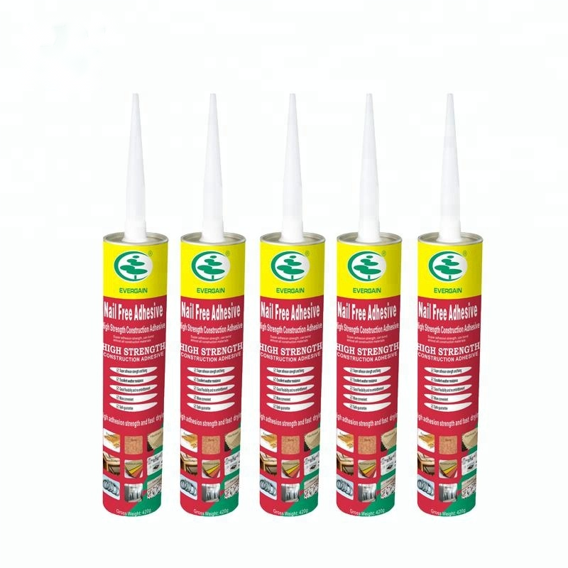 Evergain High Strength excellent weather resistance nail free construction glue