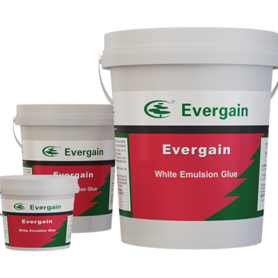 Evergain good quality Paper board cardboard adhesive white glue water-based PVA emulsion glue milky latex glue brands