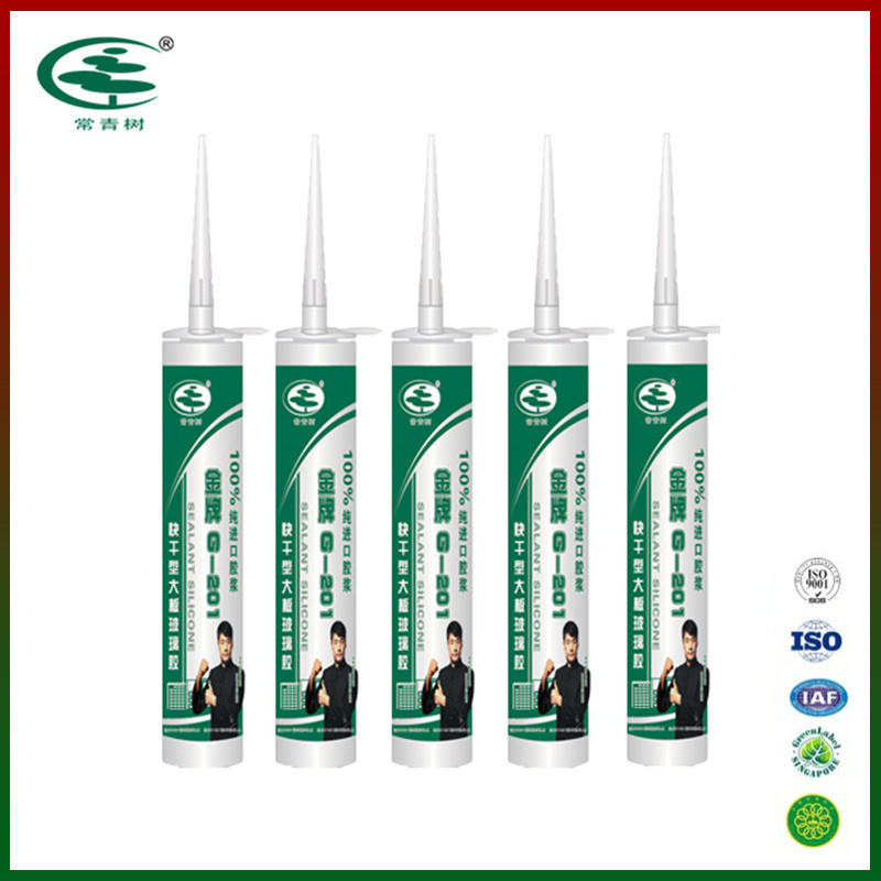 Acetic Cartridge black silicone sealant for fishbowl and aquarium