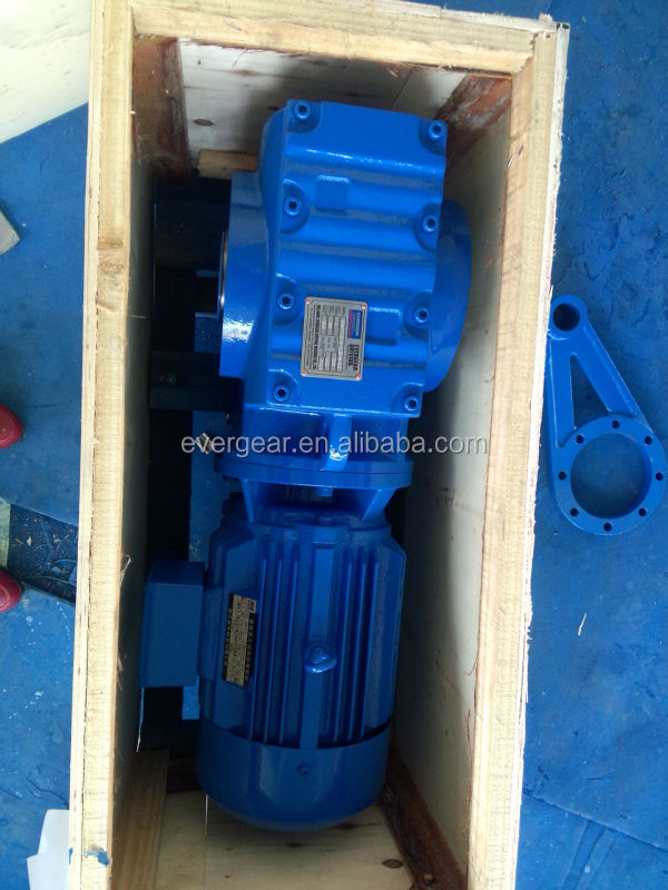 EVERGEAR worm gear speed reducer S Series motoreductores