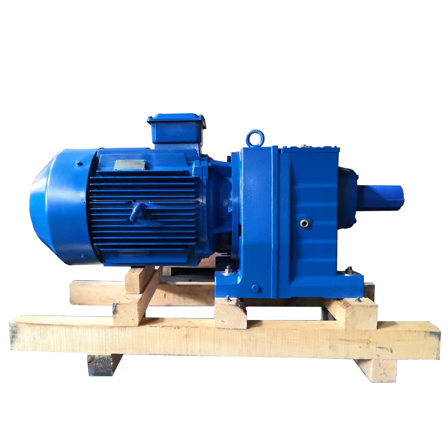 jie jrtr19 similar high efficiency R series inline reduction gear box and electric motor