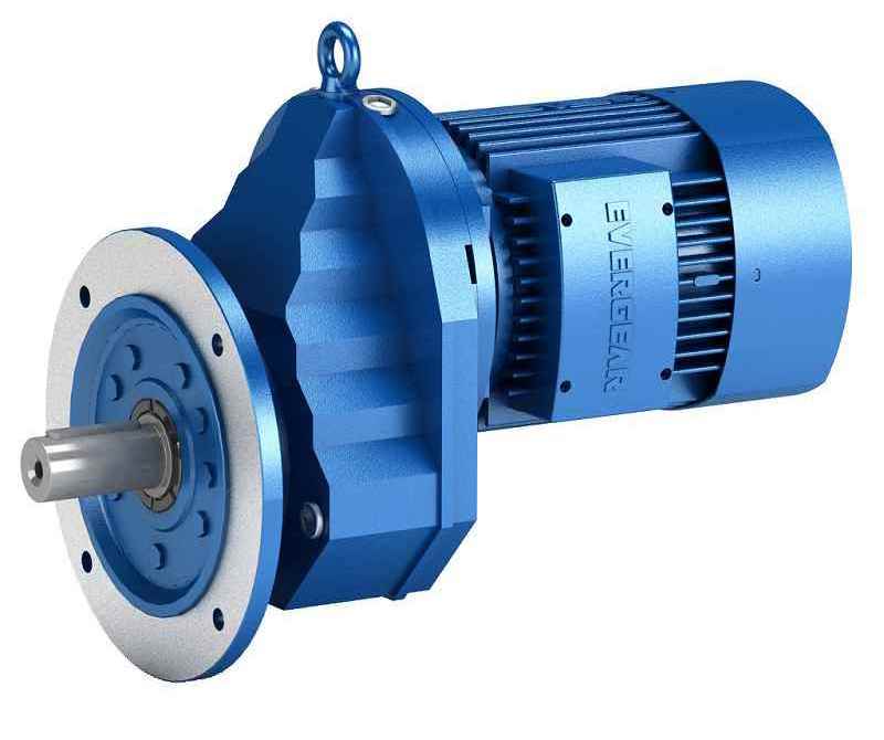 coaxial helical inline gearbox helical gear reducer for R series with gearbox manufacture for China