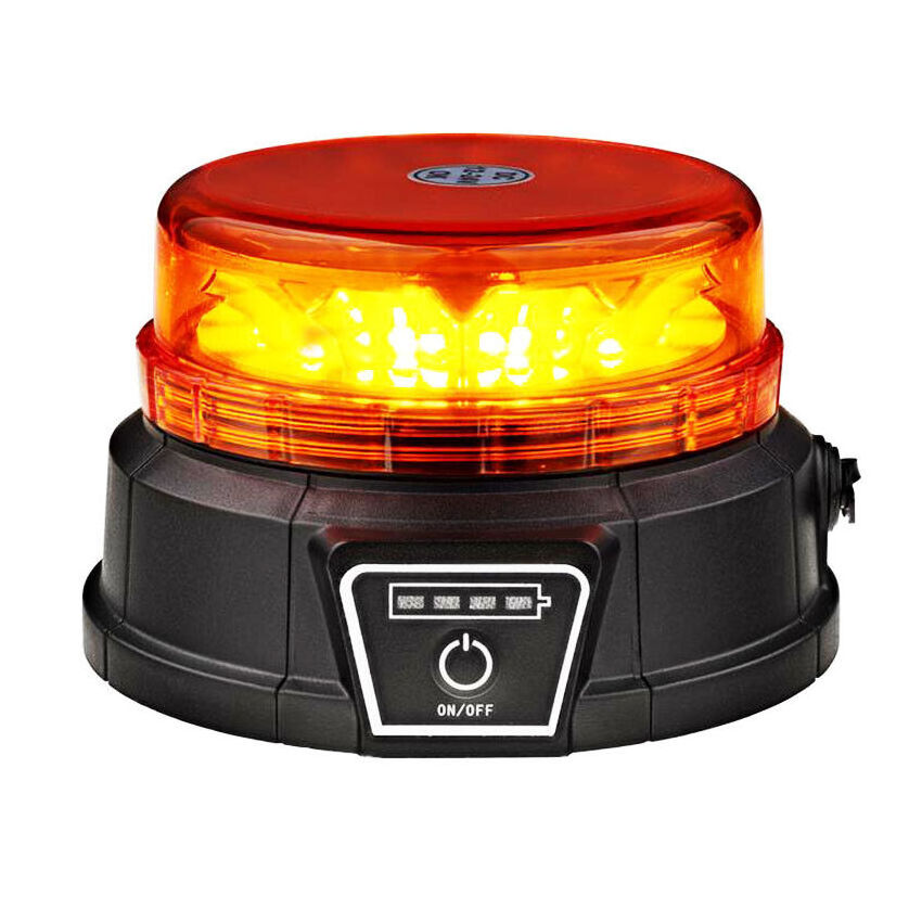 45pcs Rechargeable Warning Light Wireless LED Warning Strobe Light with Rotating 360 Degree Visibility