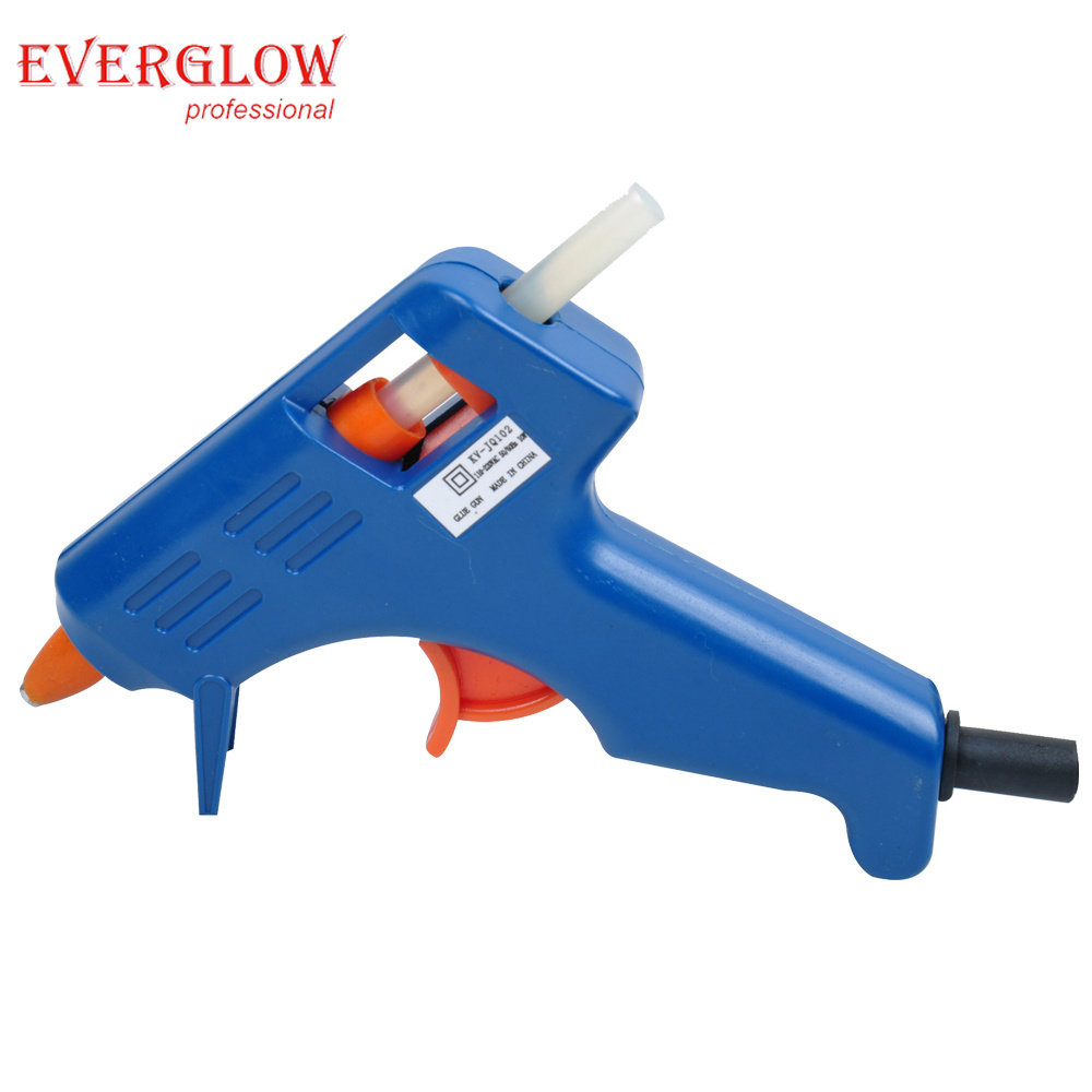 Household DIY Rechargeable 30W Electric Heating silicone Hot Melt Glue Gun With glue sticks and Li-ion battery Certification