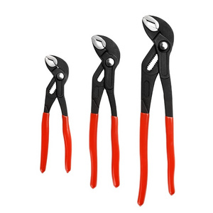 3-Piece Groove Joint Pliers Set Adjustable Water Pump Pliers CRV steel  V-Jaw Tongue and Groove Pliers  7-inch 10-inch 12-inch