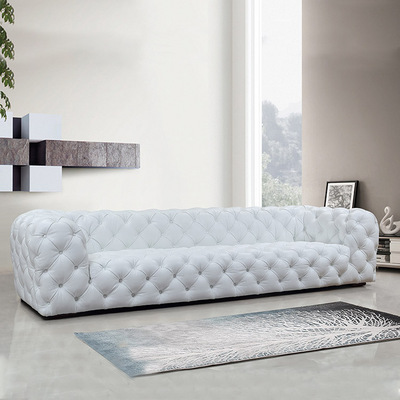 wholesale Modern furniture  luxury designs couch living room chesterfield leather sofa velvet fabric sofa