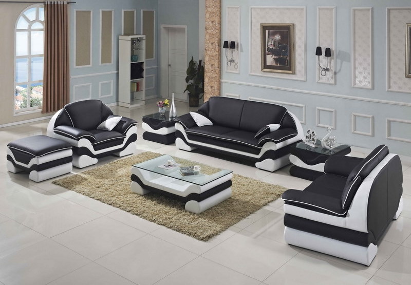 European Style black and Red Sofa L Shape Sofa Set Designs Genuine Leather Sectional Sofa