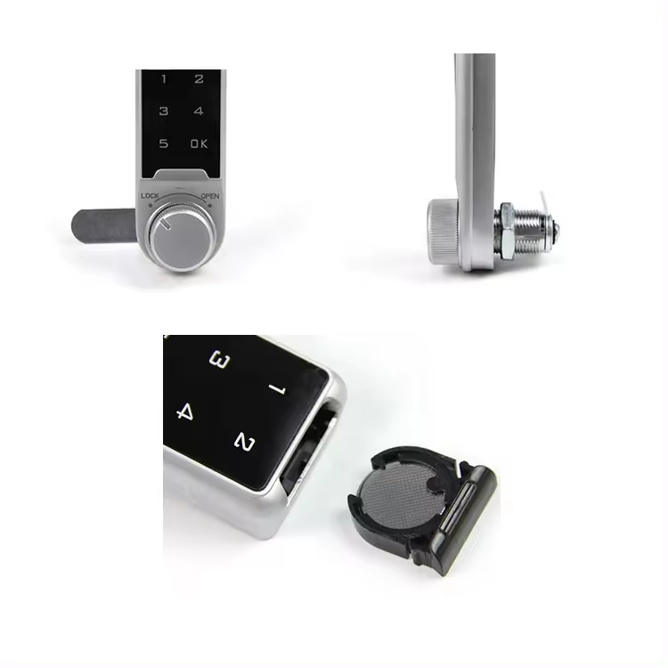 OEM ODM Smart Electronic Keyless Combination Number Digital Cam Safety Keypad Gym Touch Pad Lock For Furniture Cabinet Locker