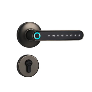 Rechargeable Handle  USB  Electric smart digital door lock Intelligent Handle Hotel Door Lock  Smart  Room Lock with TUYA APP