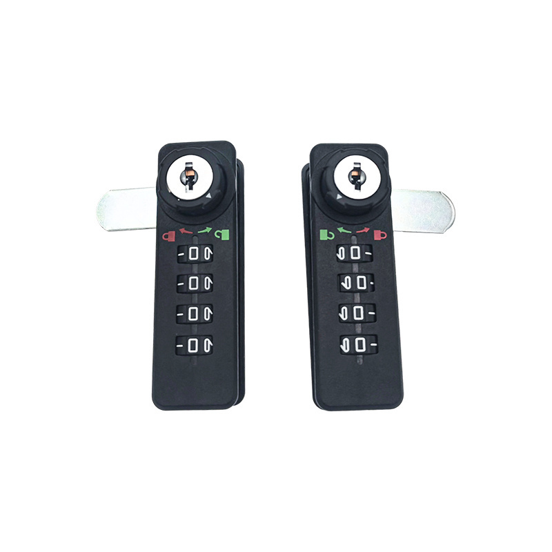 Factory Wholesale 4 digit Password Combination Lock Mechanical 4 digital cabinet lock Mini Plastic Combination Cabinet Lock