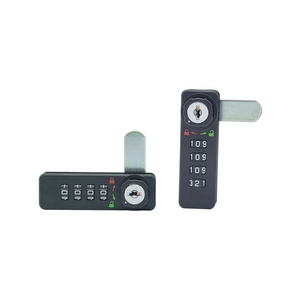 ABS furniture lock 4-digit password combination cabinet lock small mechanical digital password lock suitable for gym lockers