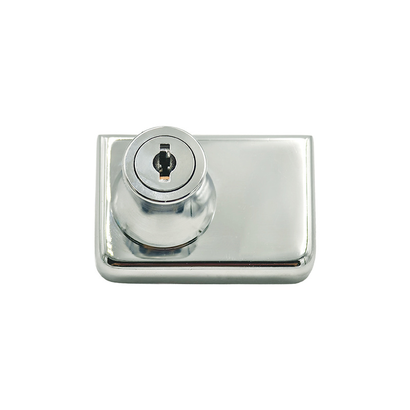 Zinc Alloy Showcase Lock for sale Wine Cabinet Jewelry Display Cabinet Sliding Glass Door Lock Double Opening Locker Lock