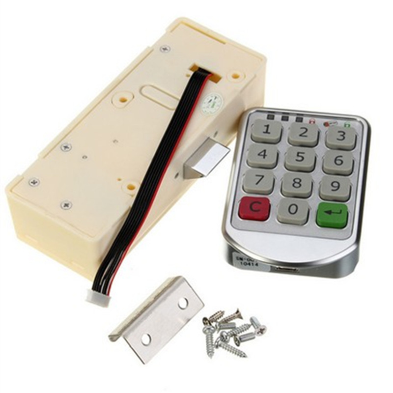 Iron metal password lock Keyless Entry Door Lock Deadbolt Gate Locks with Keypads