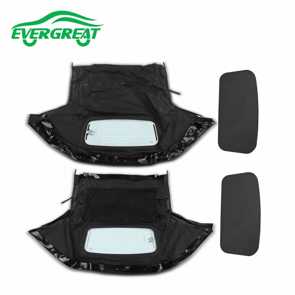 Good quality factory directly For Mazda MX-5 Miata Convertible Soft Top 06-14  Black  Heated Glass Window MAZ064545