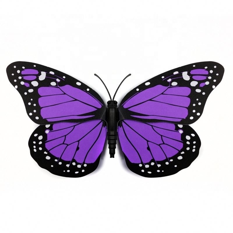 Monarch butterfly for wedding decorations Halloween decorations ready stock Artificial feather butterflies