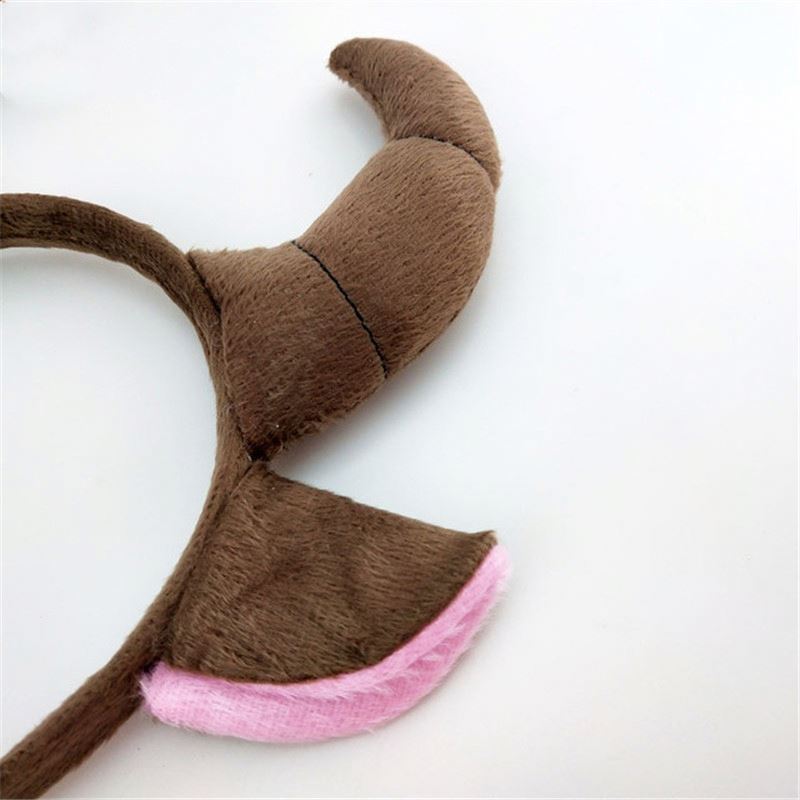 2020 New Arrival Baby Headbands Cute Kids Cow Cosplay Headband with horn and ear for girls and boys