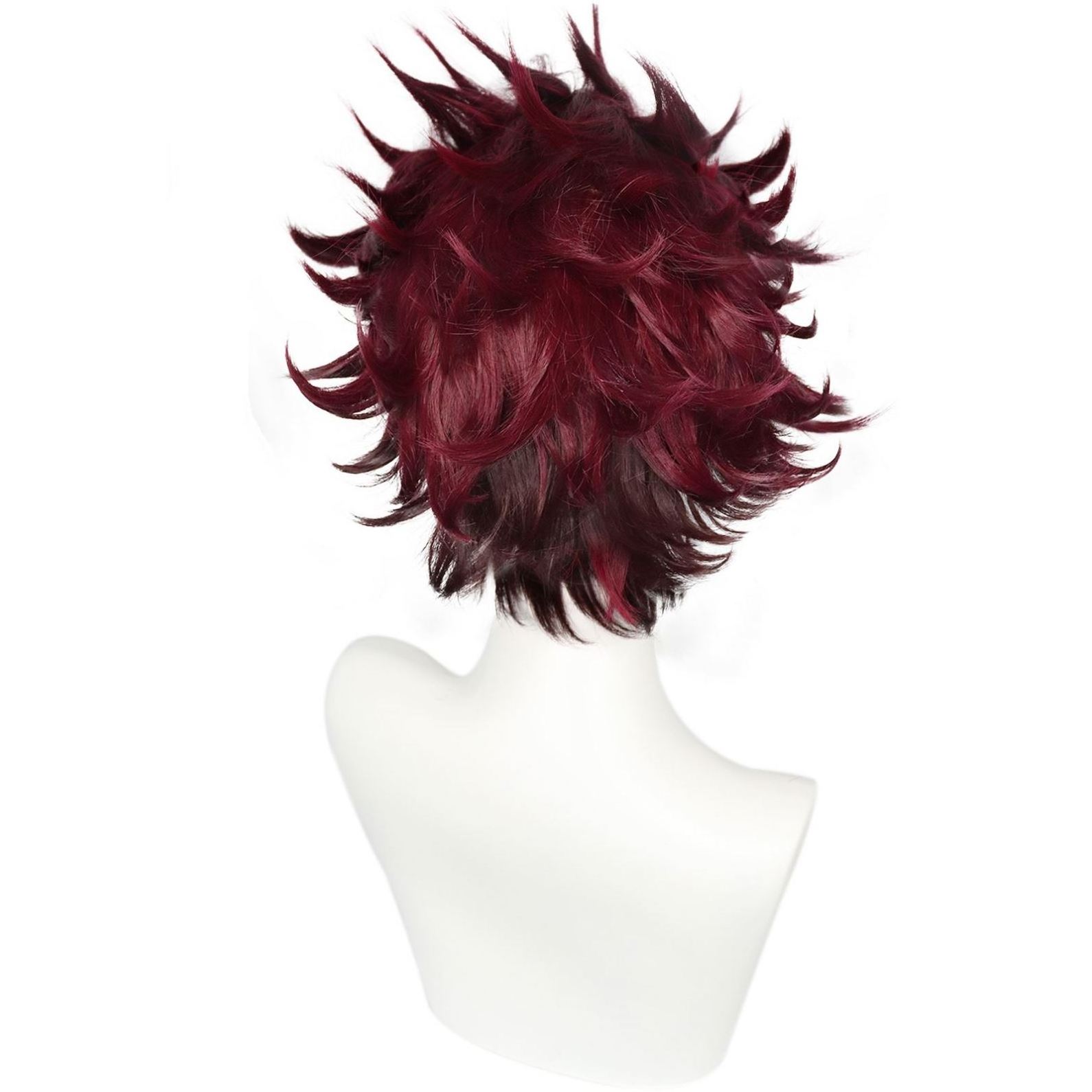 Tanjiro Kamado Demon Slayer Cosplay Wig 12inch red wig  best selling