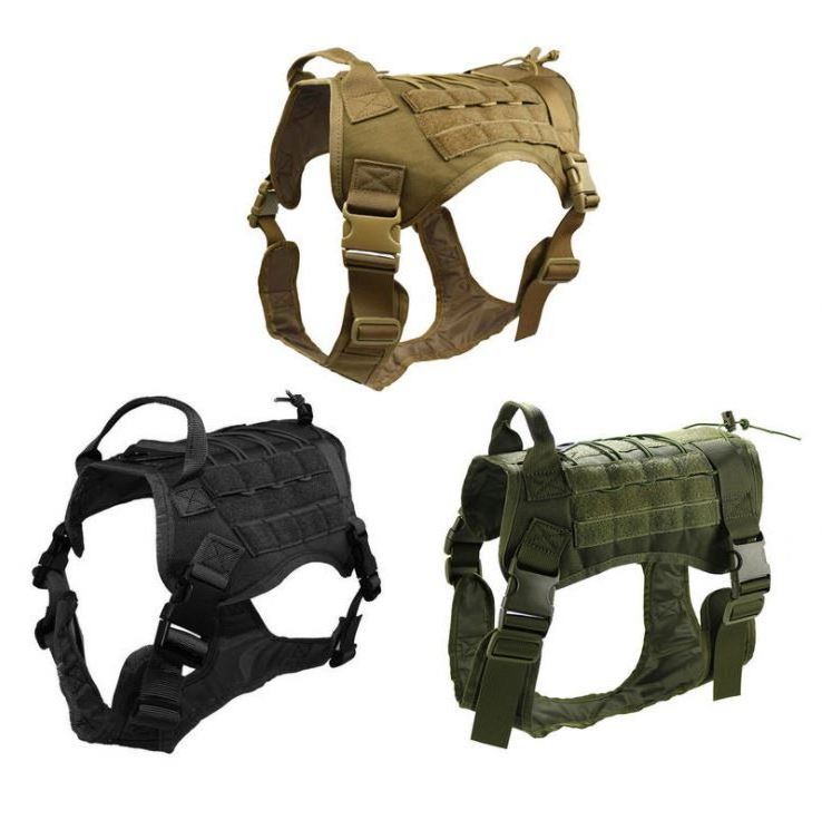 MOLLE System Large and Medium-sized Dogs Clothes Tactical Hunting Dog Clothes Vest Bloodhound Vest