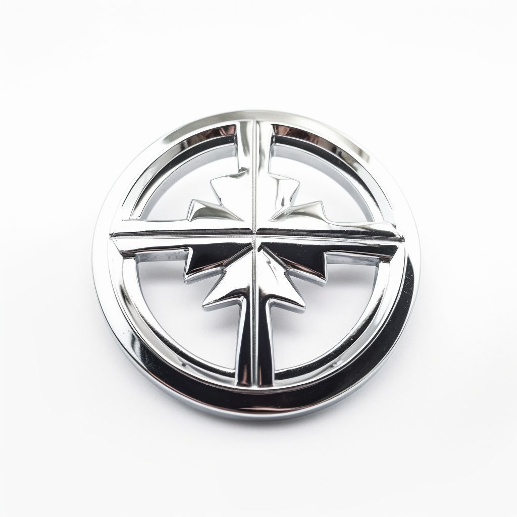 customized 3M tape chrome car badge Emblem Car Motorcycle