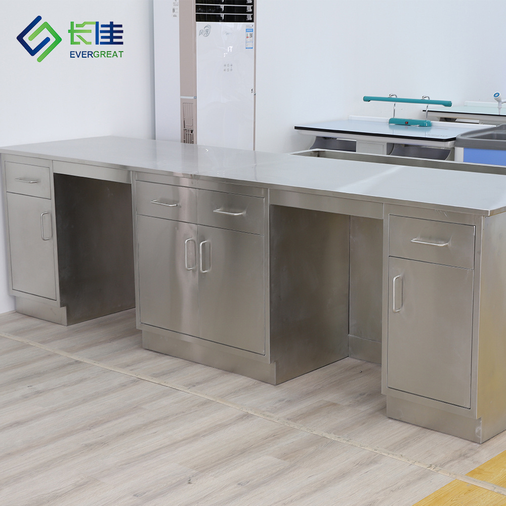 Lab furniture  stainless steel lab bench cleaning room work bench