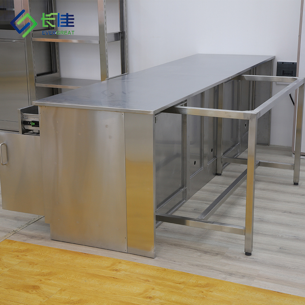 Lab furniture  stainless steel lab bench cleaning room work bench