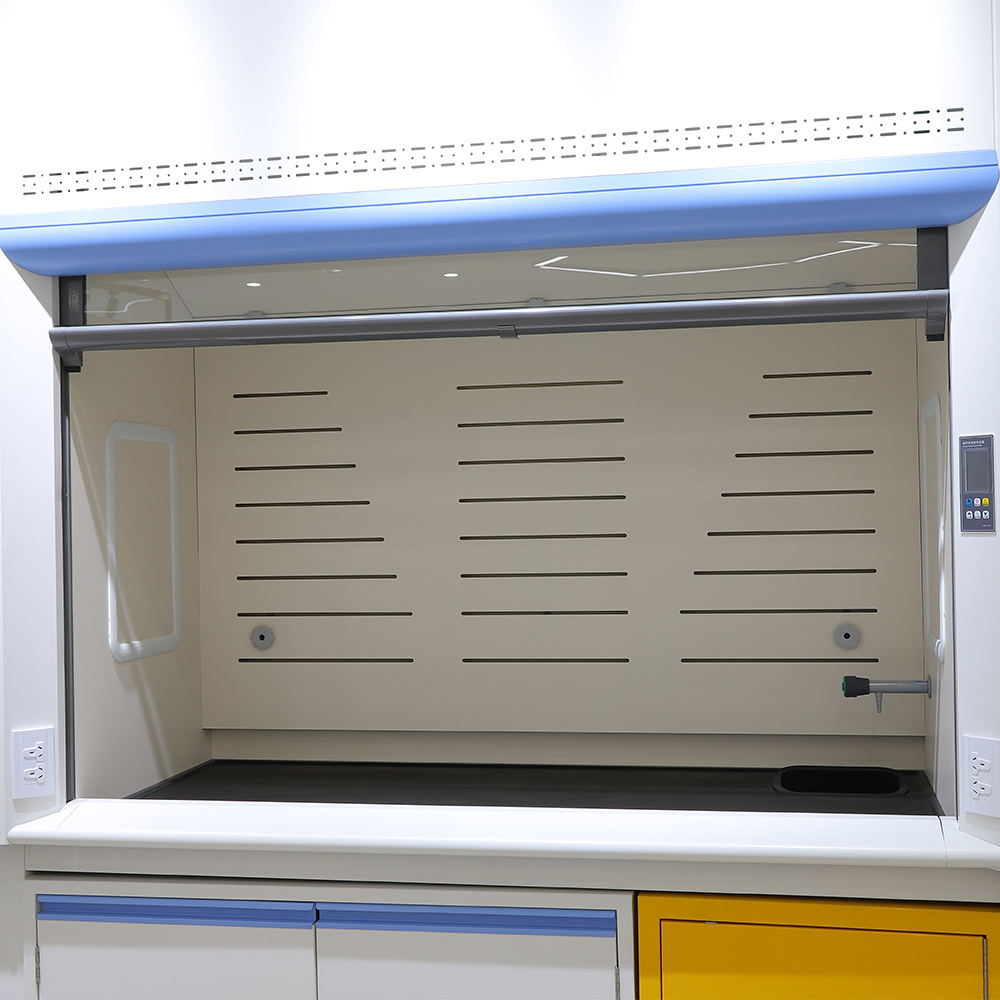 Cheap Laboratory Equipment Fume Cupboard Chemical Explosion Proof Lab Fume Hood with Duct