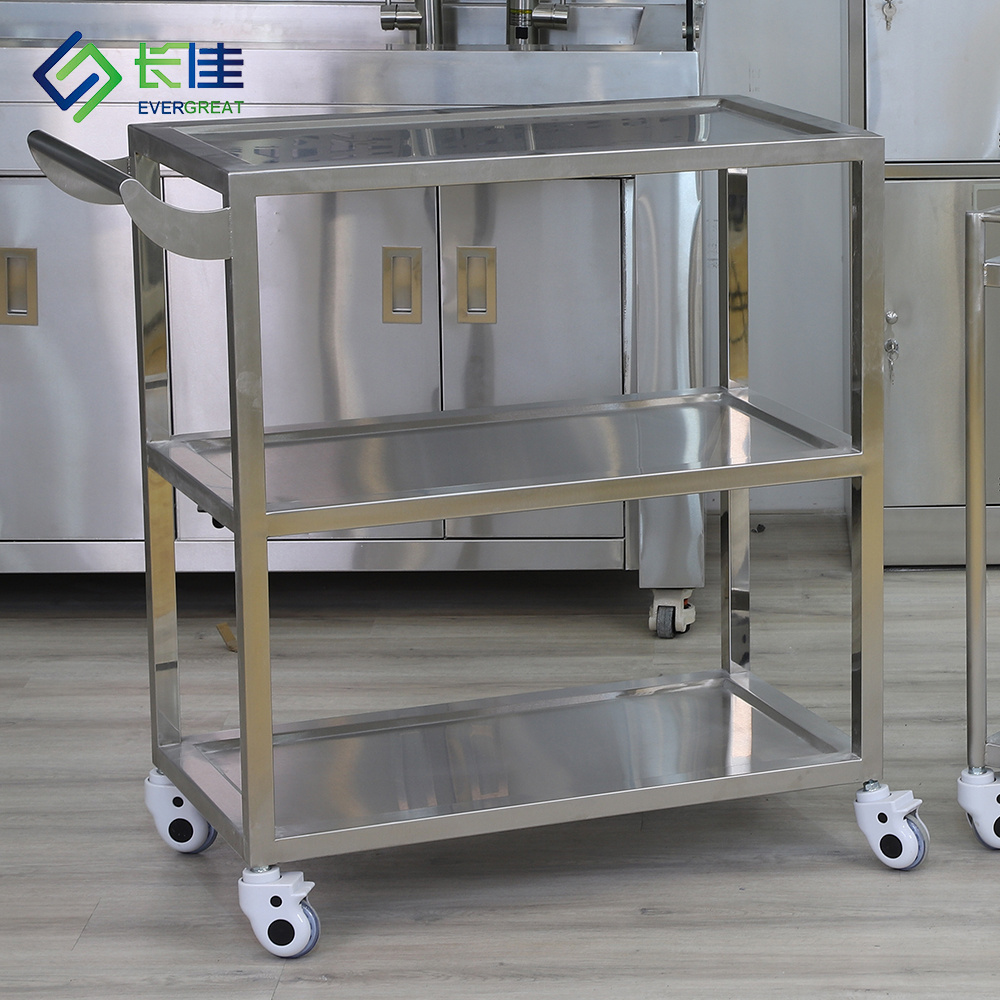 Lab Furniture Laboratory Equipment Stainless Steel Work Table with Wheels