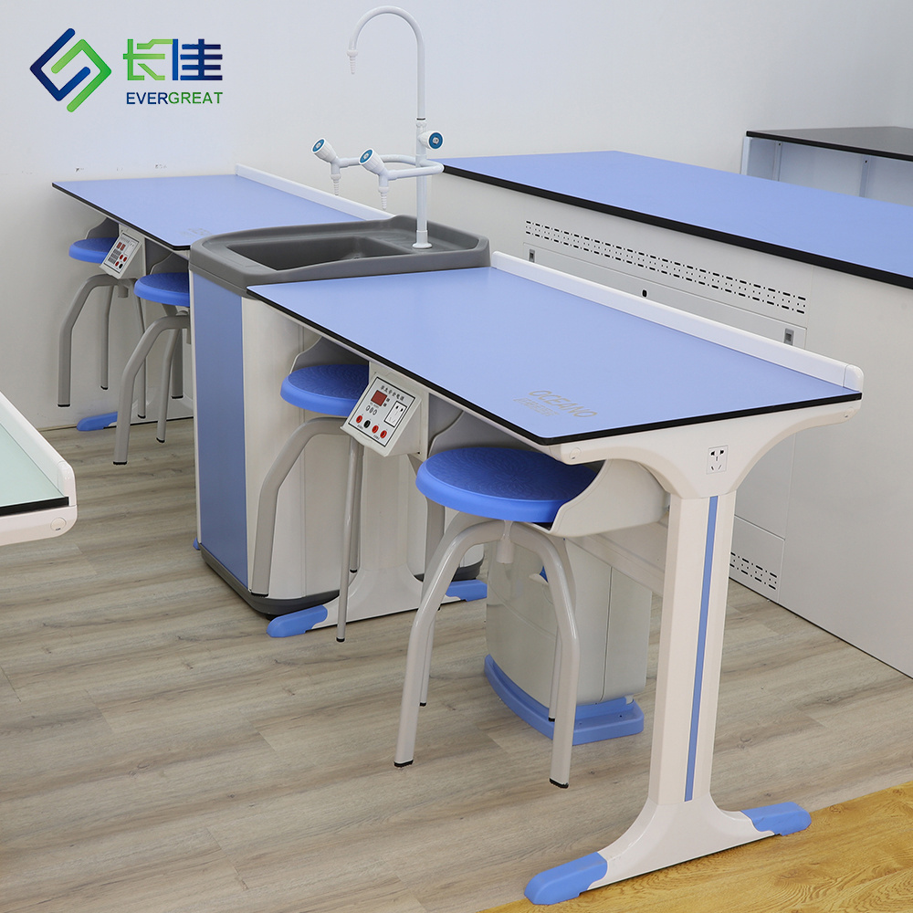 School laboratory furniture work bench computer lab furniture table laboratory work benches