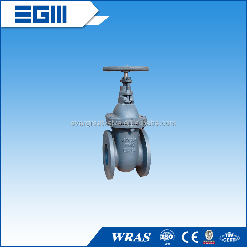 BS3464 Metal Seat Gate Valve, PN10, Non-Rising Stem