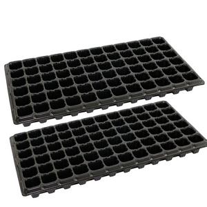 72 Cell Seed Starter Tray Plug Tray PS PET Plastic Plug Seed Growing Germination Nursery Planting Seed Tray