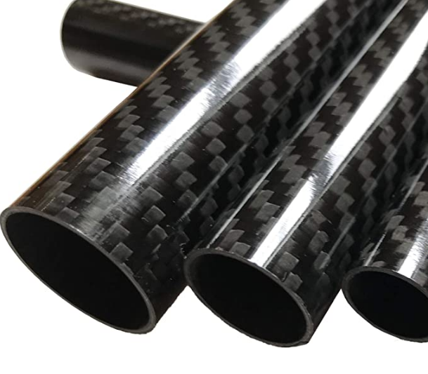 roll-wrapped carbon fiber tube gloss or matt