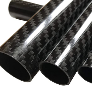 roll-wrapped carbon fiber tube gloss or matt