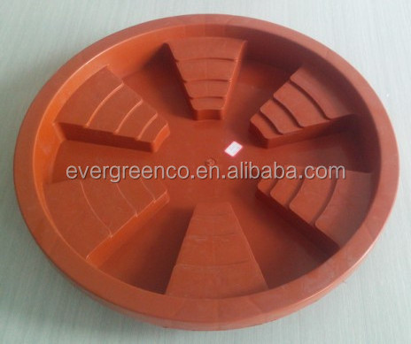 Flower Pot Trays  With Wheels, Plastic  Pot carry tray