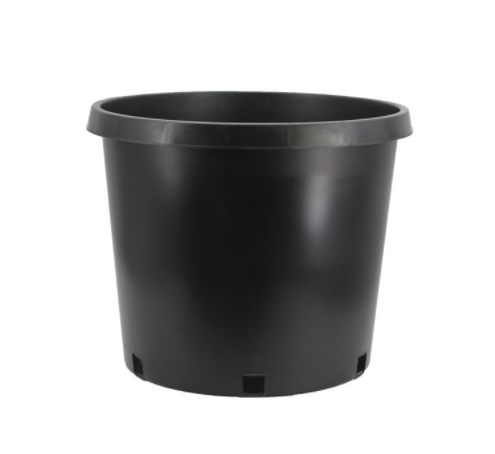 1 2  3  5  7  10  15  20  Gallon PP Black Plastic Nursery Flower Pot Garden Gallon Flower Plastic Pot