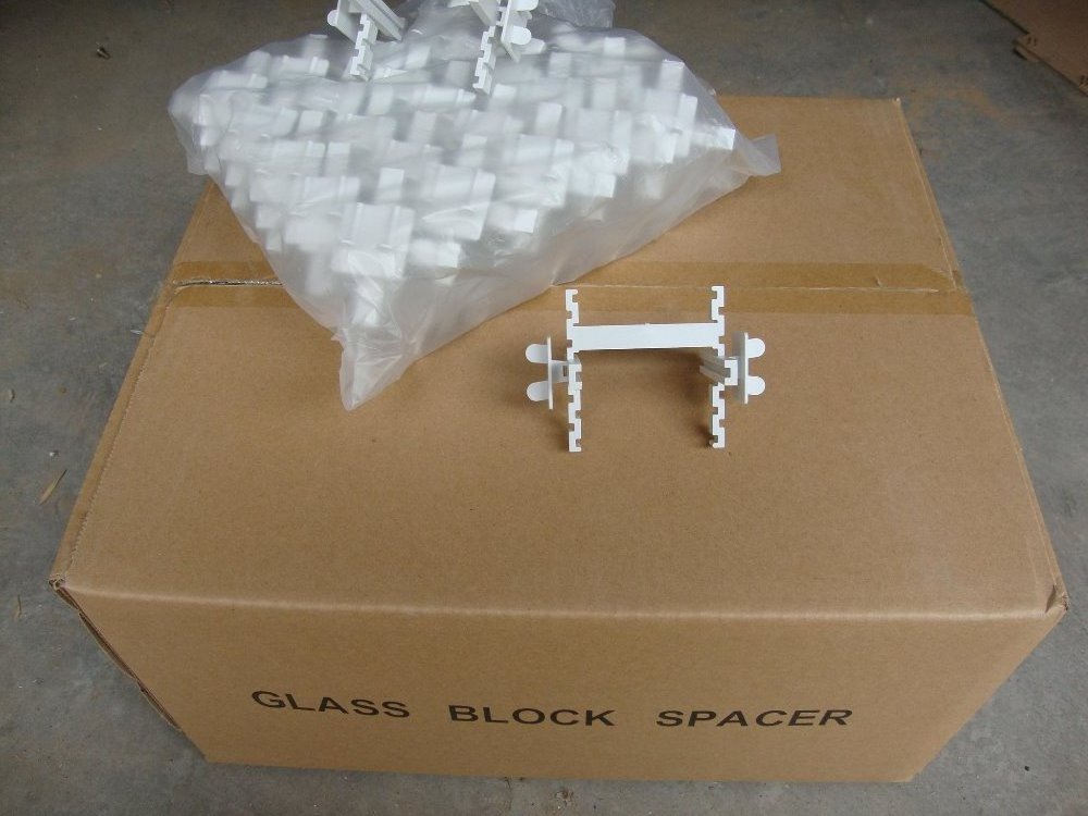 80x10mm 80x6mm 80x3mm  plastic spacer used for glass brick , glass block wall