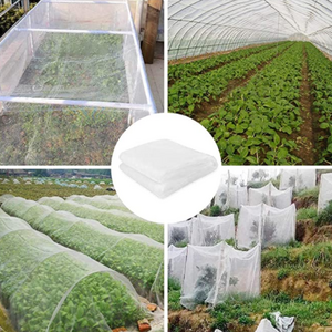 Green House Multi-span Agricultural Greenhouses and Commercial Fish Farming Greenhouse Insect Netting