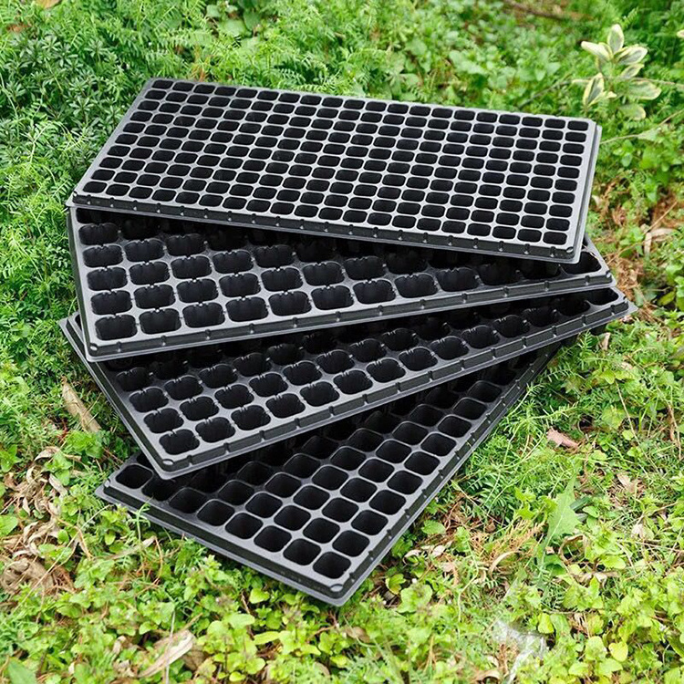 72 Cell Seed Starter Tray Plug Tray PS PET Plastic Plug Seed Growing Germination Nursery Planting Seed Tray