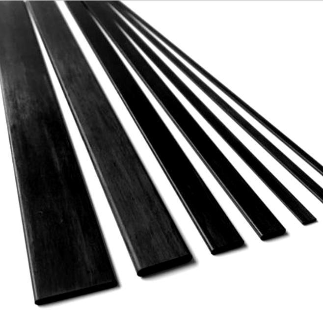 5mm thickness 20mm width carbon fiber strip ,flat bar