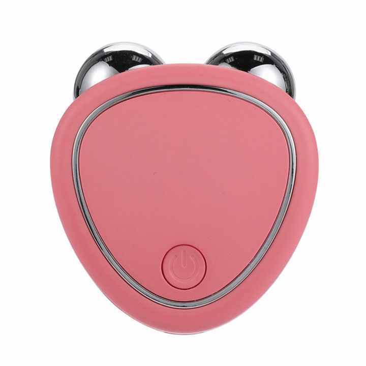 microcurrent v shape lift skin tightening lifting multi-function beauty equipment 3d roller face ems facial massager