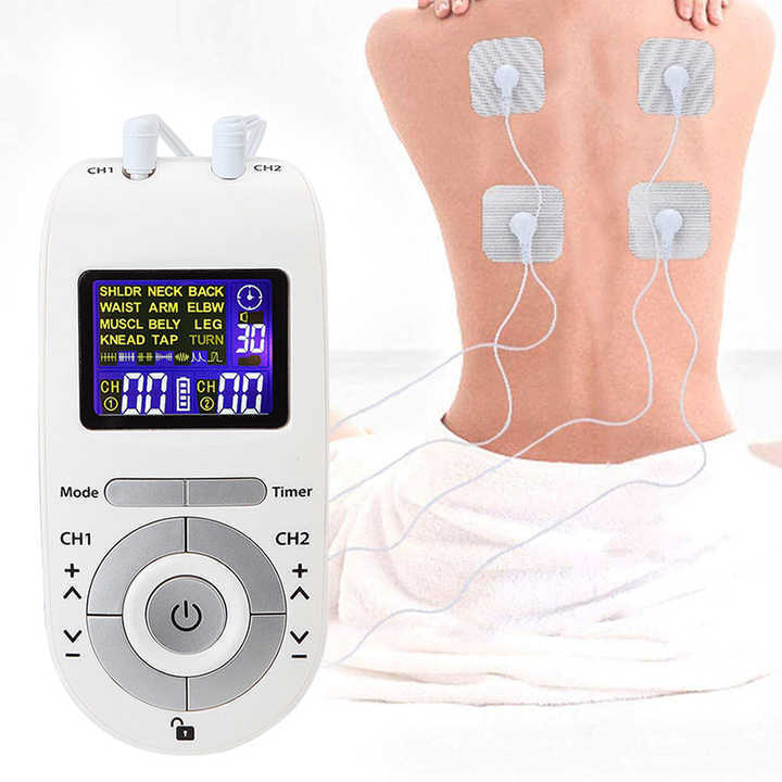 brand new smart relief body ems digital tens electronic pulse foot neck back massager