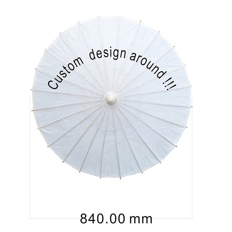 traditional Chinese bamboo outdoor custom  wedding parasol