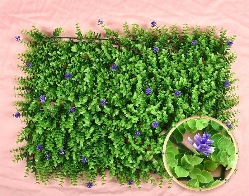 EG-G508 Wholesale Artificial Plants Panels Plastic Green Grass Wall Artificial Grass Wall