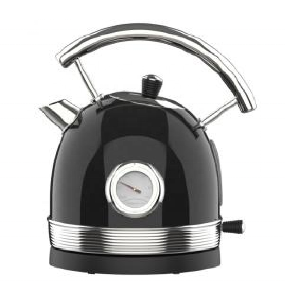 EVERGREEN 1.8L Kettle Red Stainless Steel Cordless Electric Kettles with Strix Controller,Led indicator Perfect for Tea/Coffee