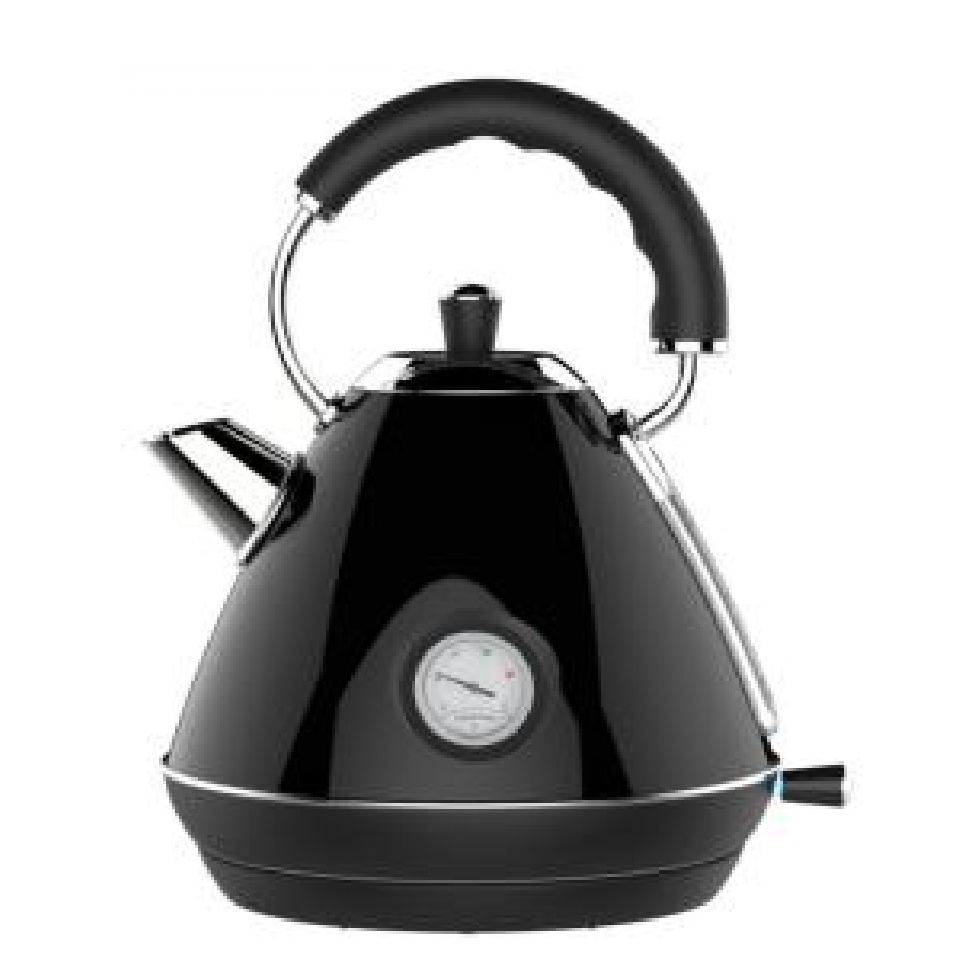 EVERGREEN 1.7L Kettle Cream Stainless Steel Cordless Electric Kettles with Strix Controller,Led indicator Perfect for Tea/Coffee