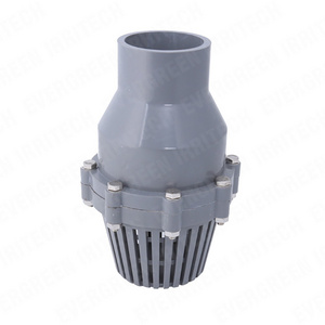 Irrigation system PVC foot valve