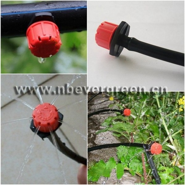 Flux Adjustable drip water Irrigation system Dripper For Agriculture Or Garden