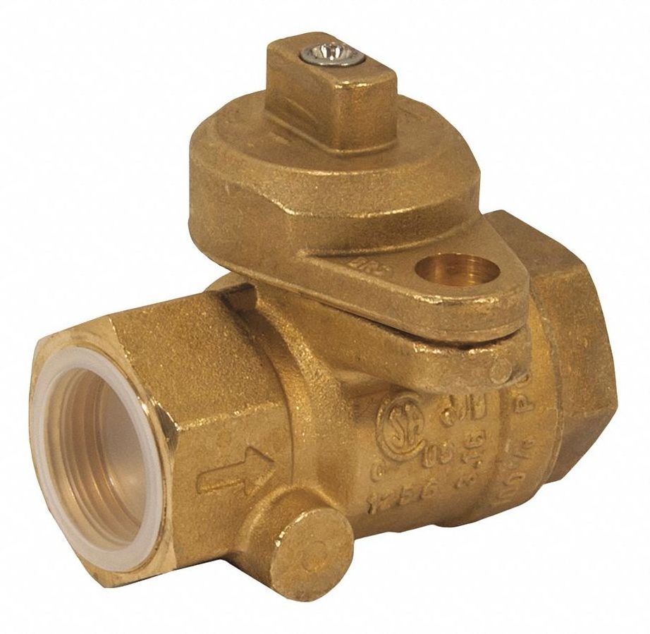 Female thread brass key Lock Gas Ball Valve For Oil And Gas Usage