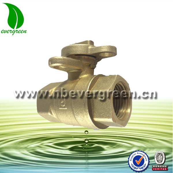 Female thread brass key Lock Gas Ball Valve For Oil And Gas Usage